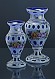 Bohemia decorated, traditional, hand Painted glass, glass